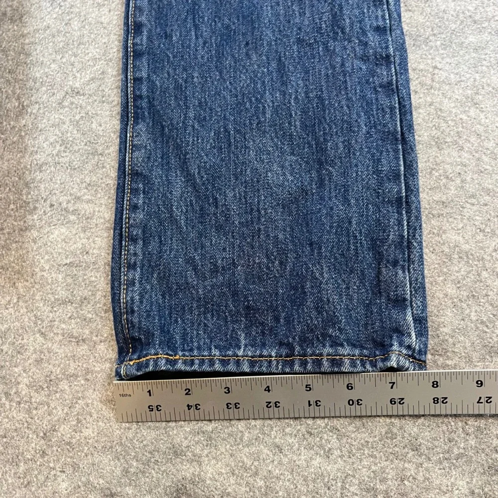 Levi's Mens 501 Original Straight Blue Jeans Workwear Gorpcore‎ 33x30 Button Fly